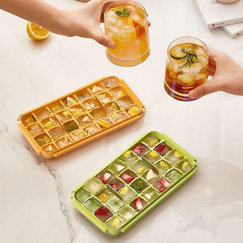 28 56 Grids Reusable Ice Mold Ice Cubes Tray DIY